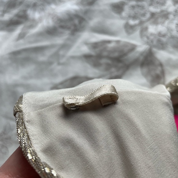 Lilly Pulitzer Faye Metallic Gold Ruffle Mini Dress XS Preppy Cocktail Formal - Picture 6 of 11